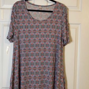 Patterned Lularoe Perfect T